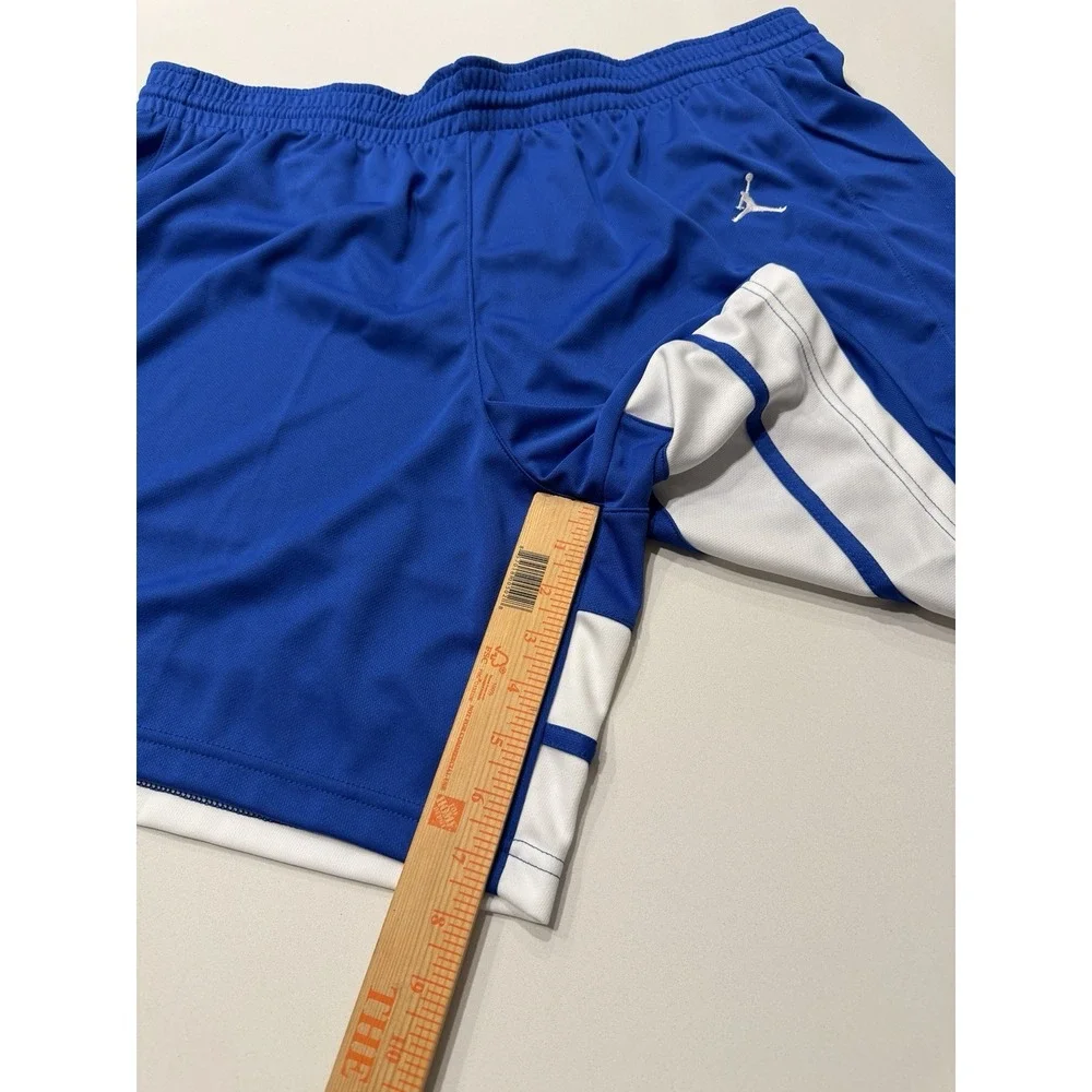 Jordan Stock DF Overtime Basketball Shorts Game Royal FQ5375-493 Mens 3XL NWT